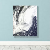 Taifun Chaba über den Ryukyu-Inseln, Japan Leinwanddruck (Insitu (Holzboden))