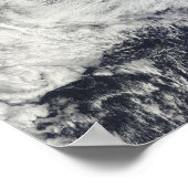 Taifun Chaba über den Ryukyu-Inseln, Japan Poster (Ecke)