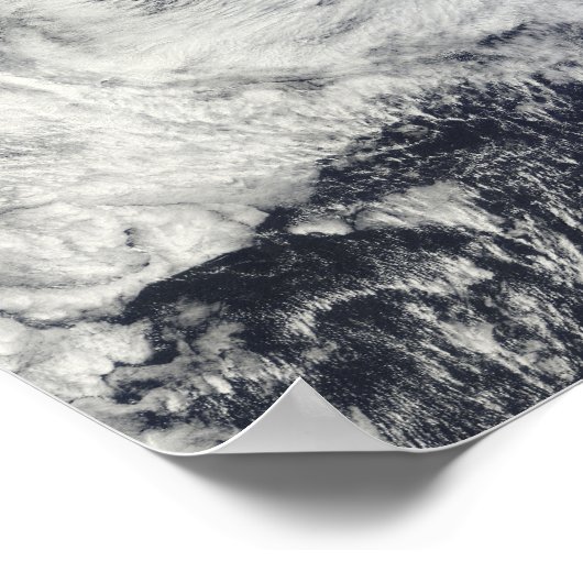 Taifun Chaba über den Ryukyu-Inseln, Japan Poster (Ecke)