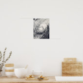 Taifun Dolphin im philippinischen Meer Poster (Küche)