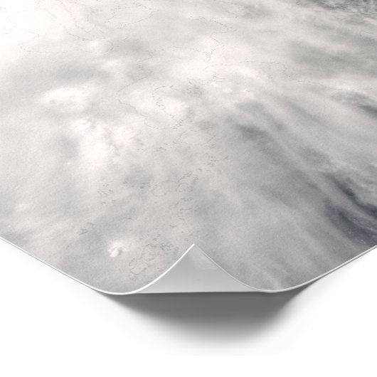 Taifun Fengshen über den Philippinen Poster (Ecke)