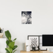 Taifun Fengshen über den Philippinen Poster (Heimbüro)