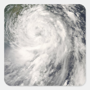 Taifun Fung-Wong Quadratischer Aufkleber