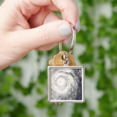 Taifun Jangmi vor Taiwan und den Philippinen Schlüsselanhänger (Hand)