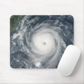 Taifun Longwang nähert sich Taiwan Mousepad (Mit Mouse)
