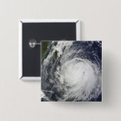 Taifun Lupit vor den Philippinen Button (Vorne & Hinten)