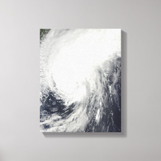Taifun Melor nähert sich Japan Leinwanddruck (Vorderseite)