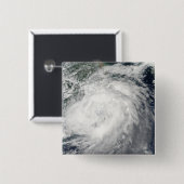 Taifun Morakot über China Button (Vorne & Hinten)