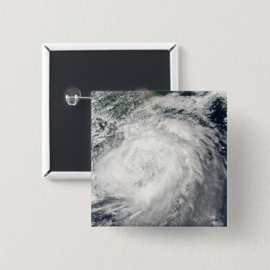 Taifun Morakot über China Button (Vorne & Hinten)