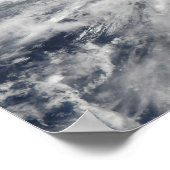 Taifun Morakot über China Poster (Ecke)