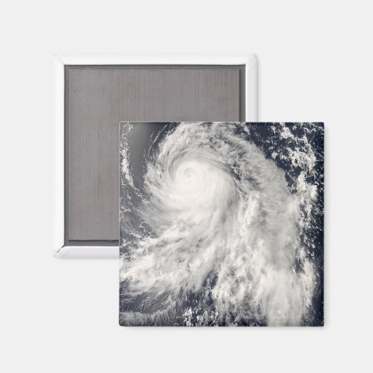 Taifun Nakri vor Japan Magnet (Vorderseite/Rückseite)