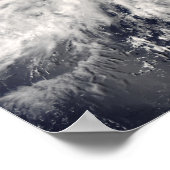 Taifun Nakri vor Japan Poster (Ecke)