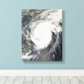 Taifun Neoguri nähert sich China 2 Leinwanddruck (Insitu (Holzboden))