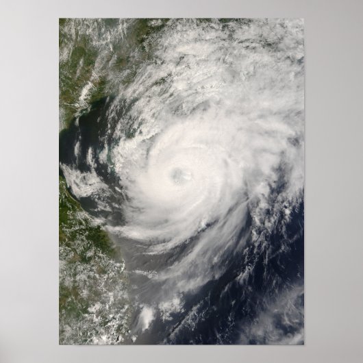 Taifun Neoguri nähert sich der China Poster (Vorne)