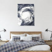 Taifun Nida im Pazifik Leinwanddruck (Insitu (Schlafzimmer))