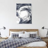 Taifun Nida im Pazifik Leinwanddruck (Insitu (Schlafzimmer))