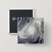 Taifun Nida südwestlich von Iwo Jima Button (Vorne & Hinten)