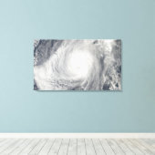 Taifun Nida südwestlich von Iwo Jima Leinwanddruck (Insitu (Holzboden))