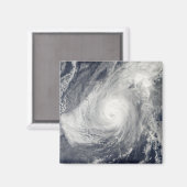 Taifun Nida südwestlich von Iwo Jima Magnet (Vorderseite/Rückseite)