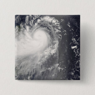 Taifun Nuri, das den philippinischen Inseln sich Button