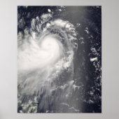 Taifun Nuri nähert sich den Philippinen Poster (Vorne)