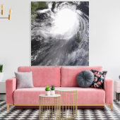 Taifun Nuri nähert sich der China Leinwanddruck (Insitu (Wohnzimmer))