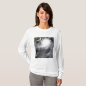 Taifun Nuri nähert sich der China T-Shirt (Vorne ganz)