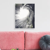 Taifun Nuri über den Philippinen Leinwanddruck (Insitu (Wohnzimmer))