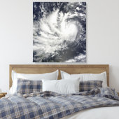 Taifun Parma Richtung Westen Leinwanddruck (Insitu (Schlafzimmer))