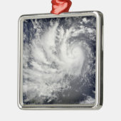 Taifun Parma Richtung Westen Ornament Aus Metall (Links)