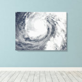 Taifun Phanfone 2 Leinwanddruck (Insitu (Holzboden))