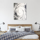 Taifun Rammasun im philippinischen Meer Leinwanddruck (Insitu (Schlafzimmer))