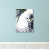 Taifun Rusa 2 Leinwanddruck (Insitu (Holzboden))