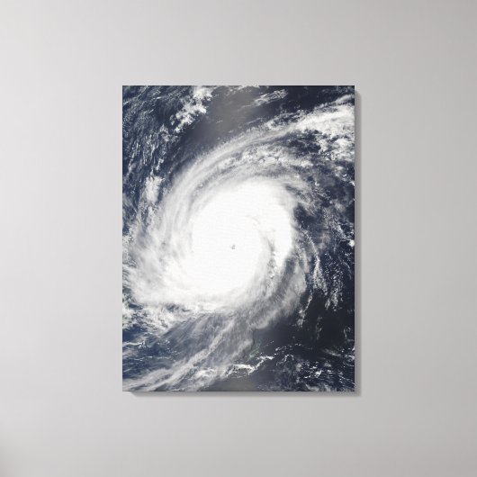 Taifun Sudal südlich von Japan 2 Leinwanddruck (Vorderseite)