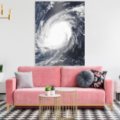 Taifun Sudal südlich von Japan 2 Leinwanddruck (Insitu (Wohnzimmer))