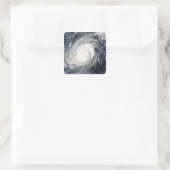 Taifun Sudal südlich von Japan 2 Quadratischer Aufkleber (Tasche)