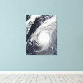 Taifun Sudal südlich von Japan 3 Leinwanddruck (Insitu (Holzboden))