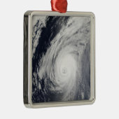 Taifun Sudal südlich von Japan 3 Ornament Aus Metall (Rechts)