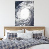 Taifun Sudal südlich von Japan Leinwanddruck (Insitu (Schlafzimmer))