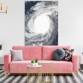 Taifun Sudal südlich von Japan Leinwanddruck (Insitu (Wohnzimmer))