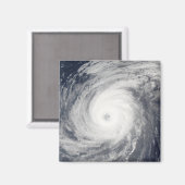 Taifun Sudal südlich von Japan Magnet (Vorderseite/Rückseite)