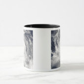 Taifun Tingting über der Insel Nord-Mariana Tasse (Zentrum)