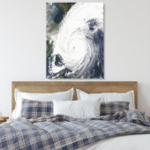 Taifun Tokage südlich von Japan Leinwanddruck (Insitu (Schlafzimmer))