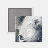 Taifun Tokage südlich von Japan Magnet (Vorderseite/Rückseite)