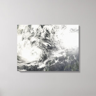 Taifune Mitag und Hagibis Leinwanddruck