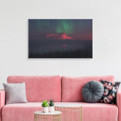 Taiga Leinwanddruck (Insitu (Wohnzimmer))