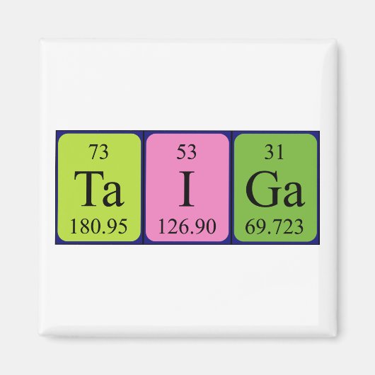 Taiga-Magnet Magnet (Vorne)