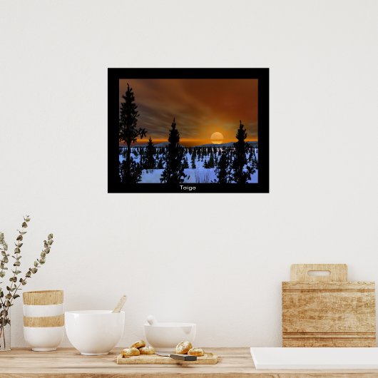 Taiga Poster (Küche)