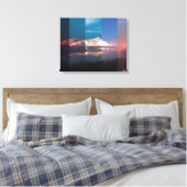 Taiga (Reihe) Leinwanddruck (Insitu (Schlafzimmer))