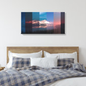 Taiga (Reihe) Leinwanddruck (Insitu (Schlafzimmer))